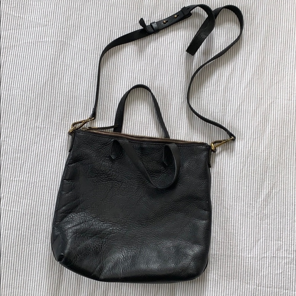 Madewell transport tote mini zip
